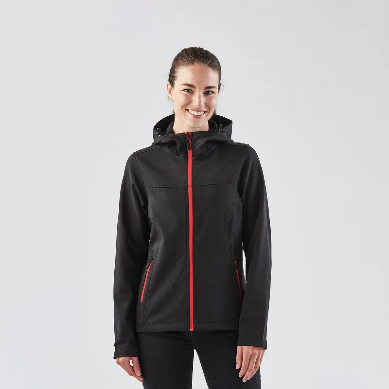 Women's Orbiter Softshell Hoody - KSH-1W Hoodie with Pocket Utility Practical