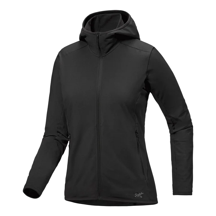 Arc'teryx Kyanite LT Hoody Womens Hoodie with Relaxed Fit Easy Casual