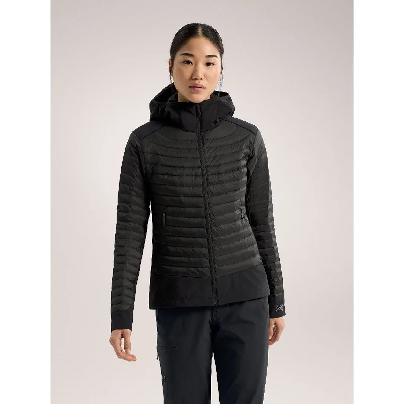 Arc'teryx Women's Cerium Hybrid Hoody Hoodie with Elastic Waist Stretchable Comfortable