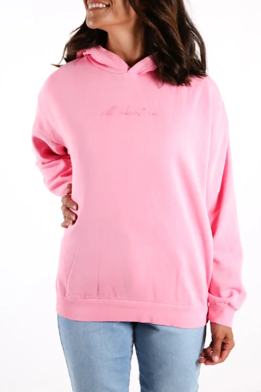 Delux Oversized Hoody Rose Hoodie with Illustration Artistic Creative