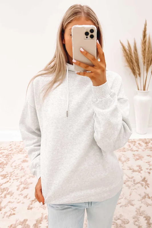 Oversized Hoody Snow Hoodie with Raglan Sleeves Sporty Comfortable