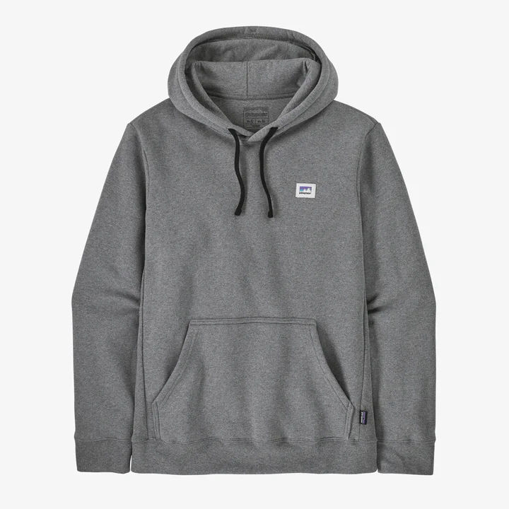 Patagonia Shop Sticker Uprisal Hoody Hoodie with Frayed Bohemian Relaxed