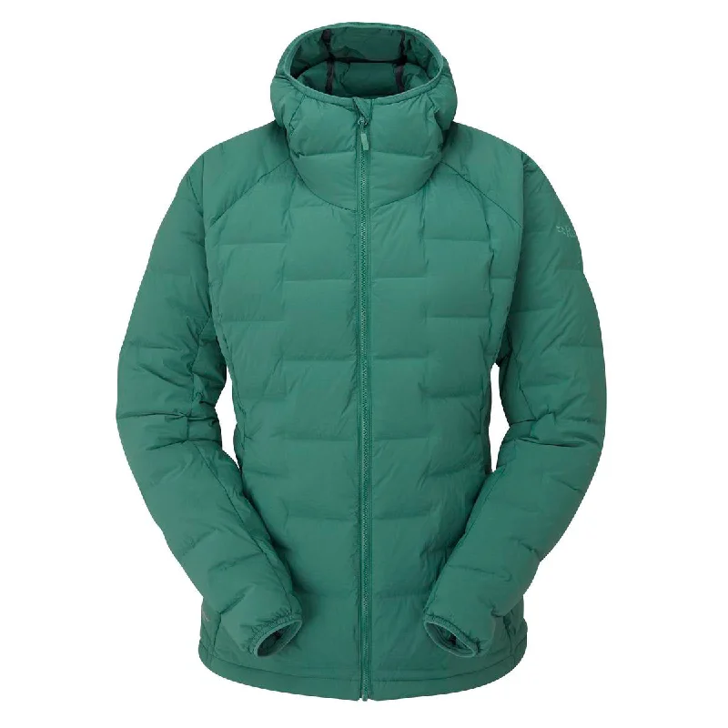 Cubit Stretch Down Hoody - Green Slate Hoodie Sweatshirt Pullover