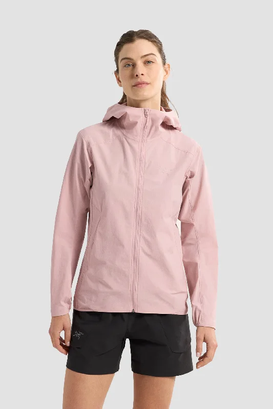 Arc'teryx Women's Gamma LT Hoody in Alpine Rose Hoodie with Cropped Fit Short Trendy