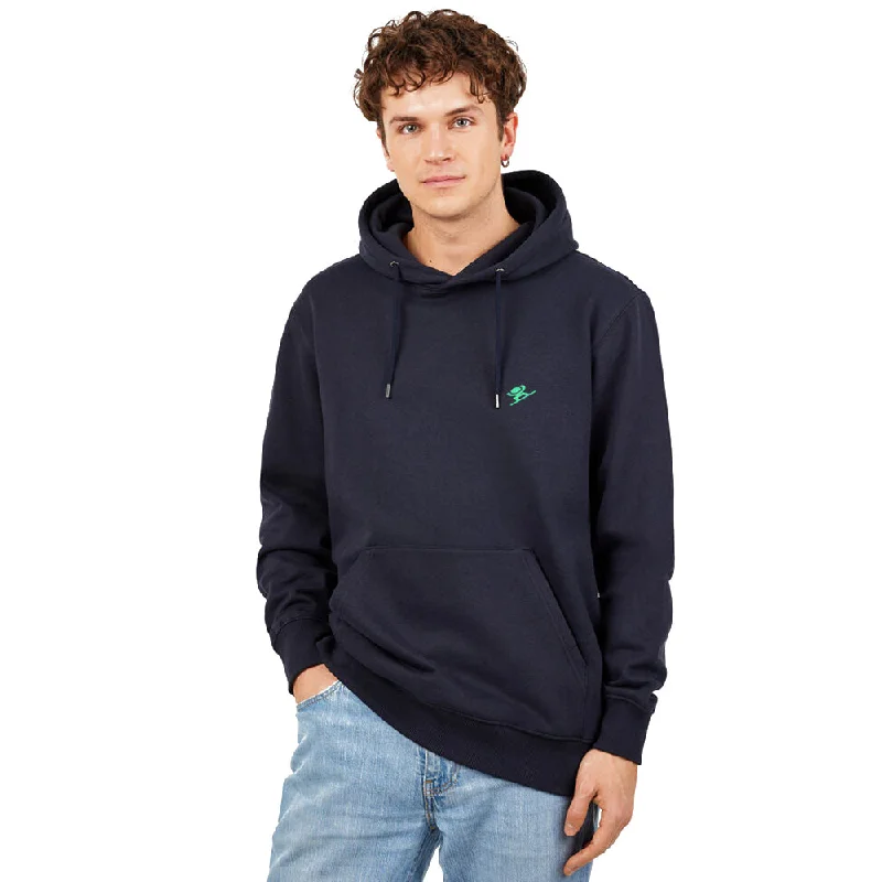 Ocean Sports Embroidered Hoody Hoodie with Toggle Buttons Decorative Unique