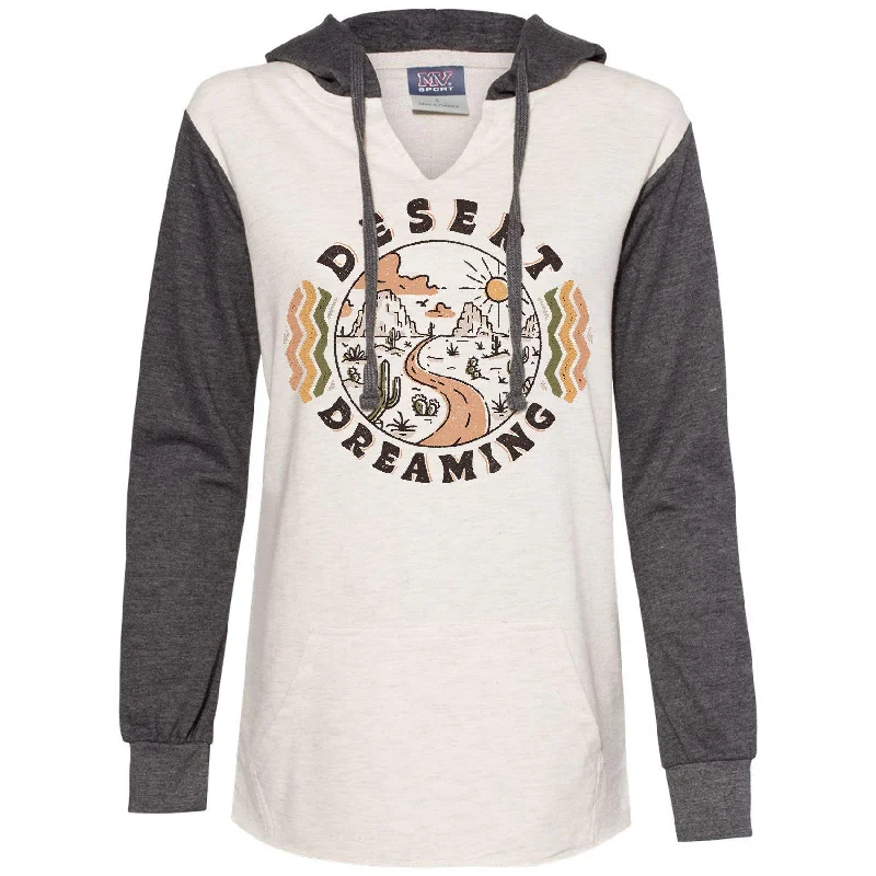 Arizona Dreaming Road Two Tones Hoodie Hoodie with Velcro Closure Adjustable Secure