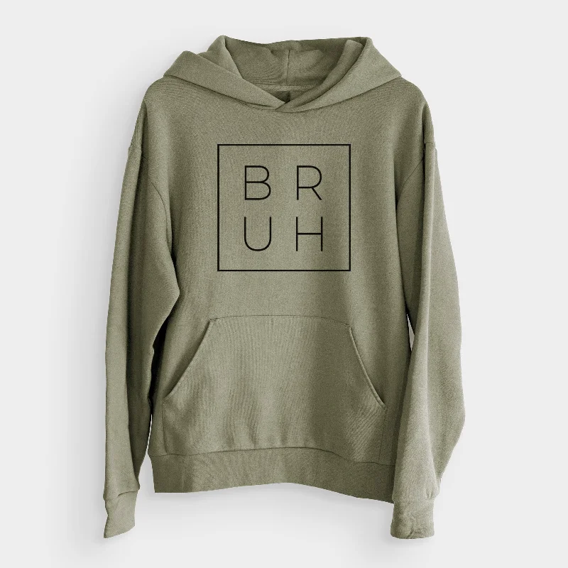 Bruh Boxed  - Bodega Midweight Hoodie Hoodie with Print Artistic Unique