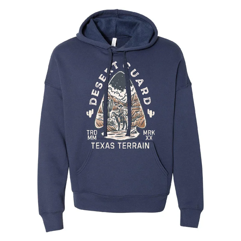 Desert Guard Texas Drop Shoulder Hoodie Hoodie with Belted Waist Structured Tailored Desert Guard Texas Drop Shoulder Hoodie Hoodie with Belted Waist Structured Tailored