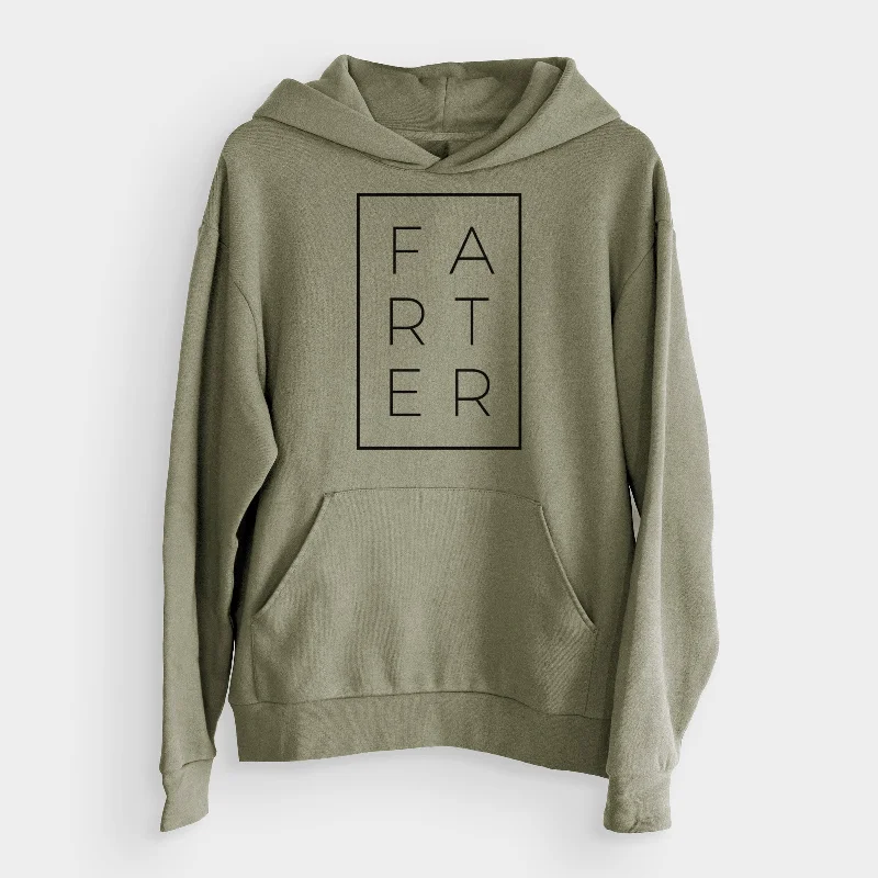 Farter Boxed  - Bodega Midweight Hoodie Hoodie Dress Longline Feminine