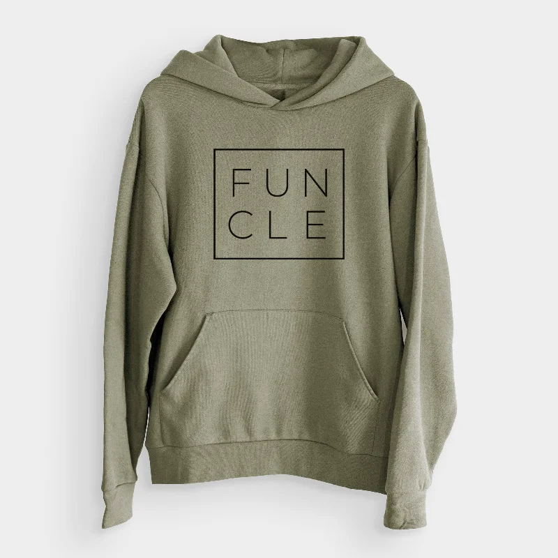 Funcle Boxed  - Bodega Midweight Hoodie Hoodie with Belted Waist Structured Tailored