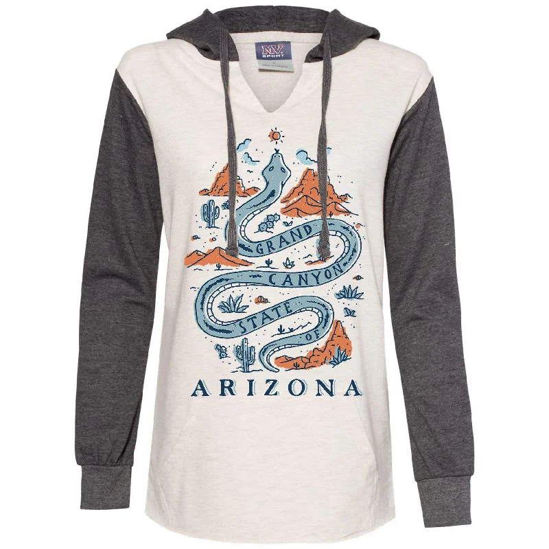 Grand Canyon Snake Arizona Two Tones Hoodie Hoodie with Illustration Artistic Creative Grand Canyon Snake Arizona Two Tones Hoodie Hoodie with Illustration Artistic Creative
