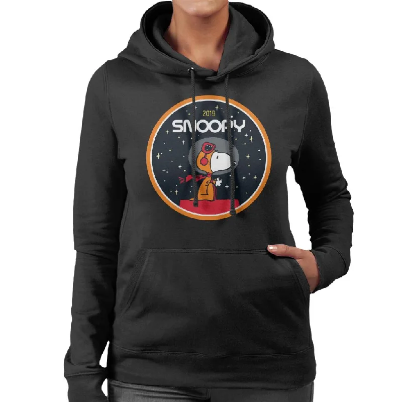 Peanuts Snoopy Kennel Ship Through Space Women's Hooded Sweatshirt Hoodie with Print Artistic Unique Peanuts Snoopy Kennel Ship Through Space Women's Hooded Sweatshirt Hoodie with Print Artistic Unique