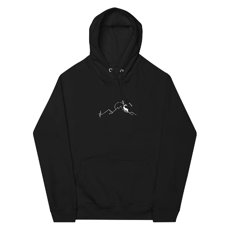 Steinbock und Berg - Unisex Premium Organic Hoodie Hoodie with Typography Text Message Steinbock und Berg - Unisex Premium Organic Hoodie Hoodie with Typography Text Message