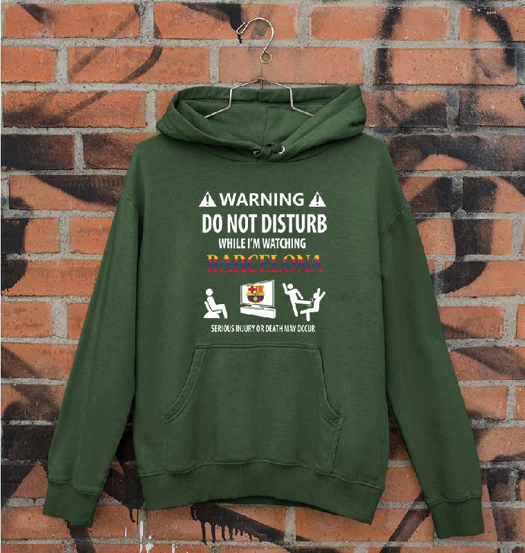 Warning FCB Unisex Hoodie for Men/Women Cotton Hoodie Fleece Lining Warmth