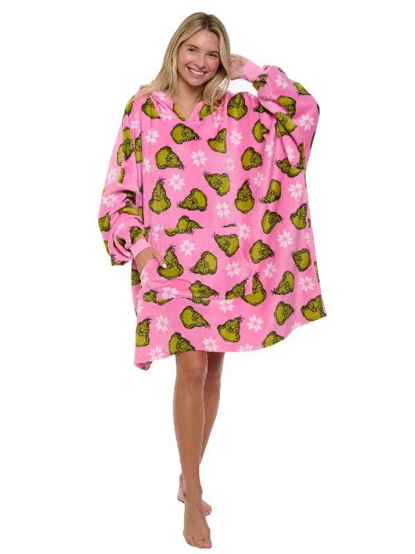 Womens The Grinch Hoodie Sweatshirt Oversized Christmas Pink Green Comfortable Hoodie with Hem Lace Feminine Delicate Womens The Grinch Hoodie Sweatshirt Oversized Christmas Pink Green Comfortable Hoodie with Hem Lace Feminine Delicate