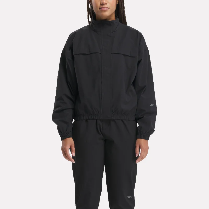 Activ Coll Skystretch Jacket Black Knit Jacket Woven Jacket Fleece Jacket