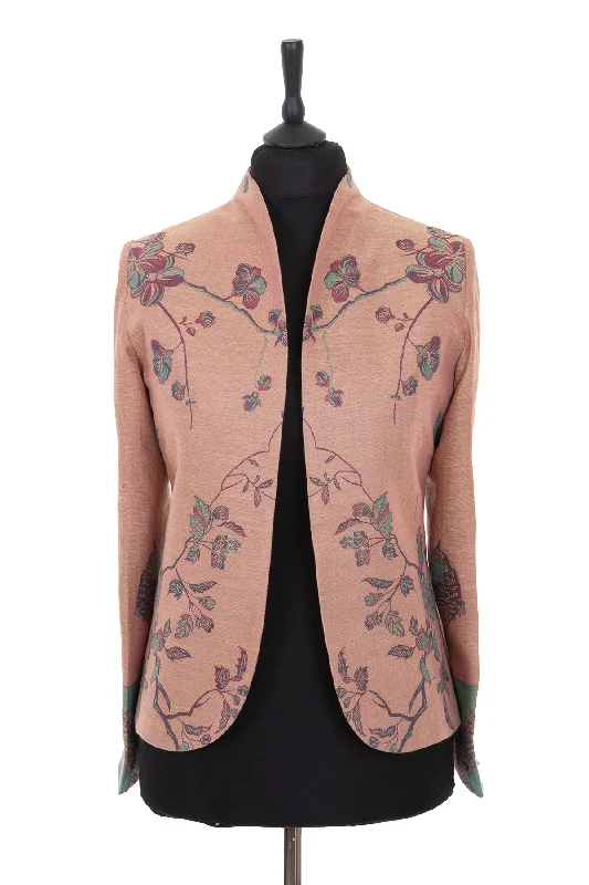 Anya Jacket in Dusty Pink Mesh Jacket Canvas Jacket Denim Jacket
