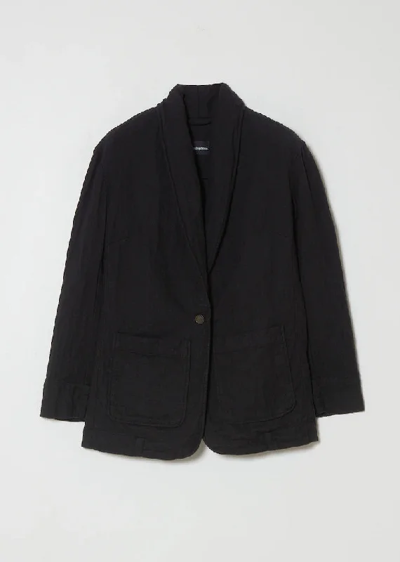 Atelier Delphine - Elliott Jacket in Black Faux Fur Jacket Real Fur Jacket Shearling Jacket Atelier Delphine - Elliott Jacket in Black Faux Fur Jacket Real Fur Jacket Shearling Jacket