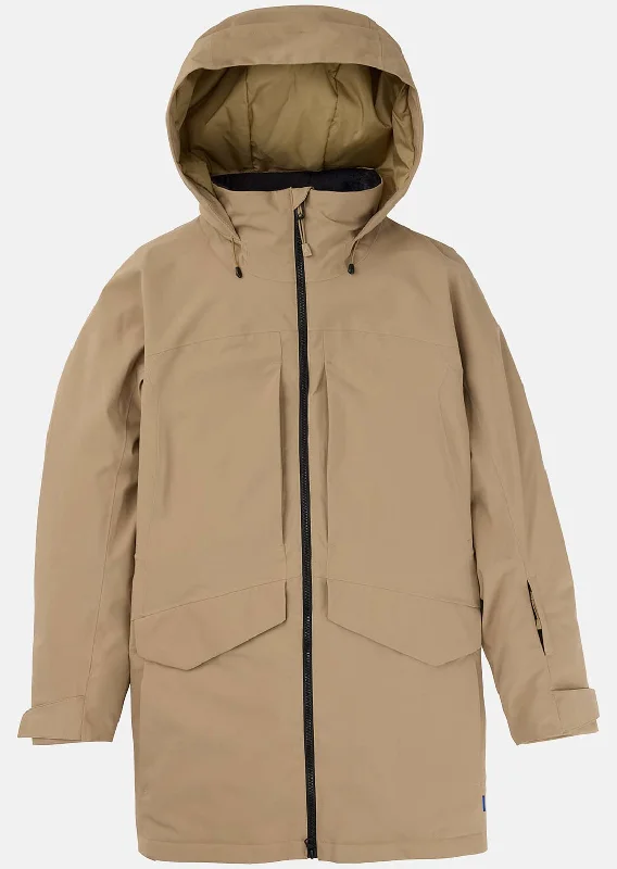 Burton Women's Prowess 2.0 2L Jacket Zippered Front Buttoned Front Snap Front