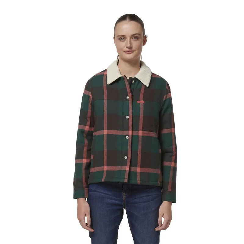 Hardyakka Women's Heritage Trucker Sherpa Jacket (Y08760) Tiered Jacket Buttoned Jacket Zippered Jacket Hardyakka Women's Heritage Trucker Sherpa Jacket (Y08760) Tiered Jacket Buttoned Jacket Zippered Jacket