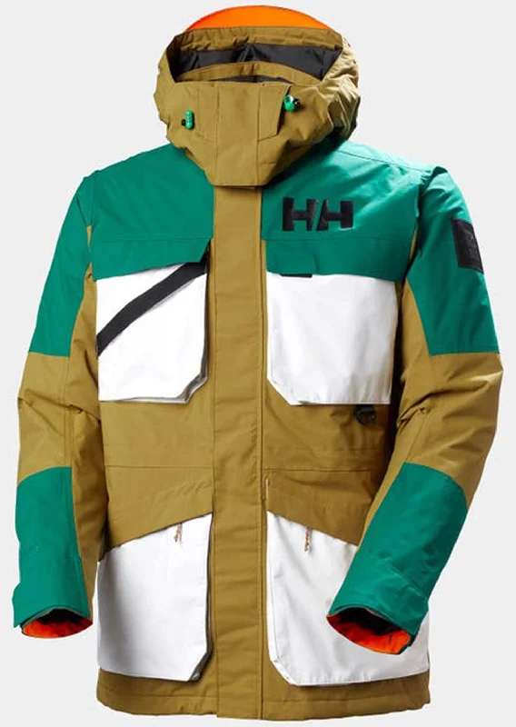 Helly Hansen Unisex Ullr D Heritage Long Jacket Denim Fabric Leather Fabric Suede Fabric