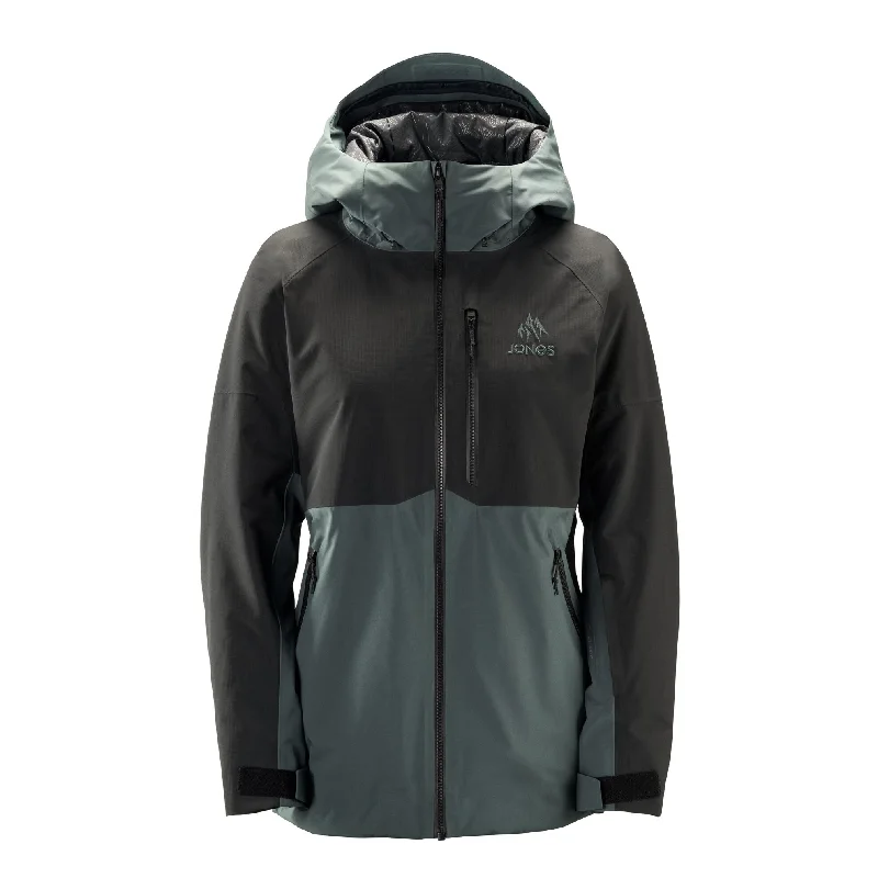Jones Womens MTN Surf Recycled Jacket Trench Coat Raincoat Waterproof Jacket