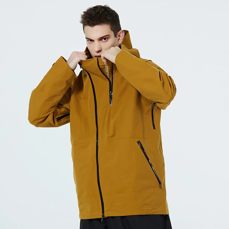 Men's Arctic Queen Ice Breaker Shell Snow Jacket One-Shoulder Jacket Off-the-Shoulder Jacket Asymmetrical Jacket Men's Arctic Queen Ice Breaker Shell Snow Jacket One-Shoulder Jacket Off-the-Shoulder Jacket Asymmetrical Jacket