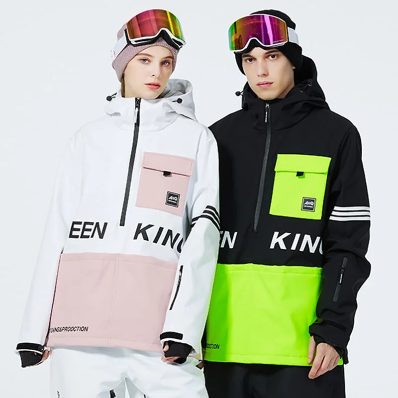 Men's Mountain Peak SnowGuard Half-zip Anorak Jacket Fitted Jacket Loose Jacket Oversized Jacket Men's Mountain Peak SnowGuard Half-zip Anorak Jacket Fitted Jacket Loose Jacket Oversized Jacket