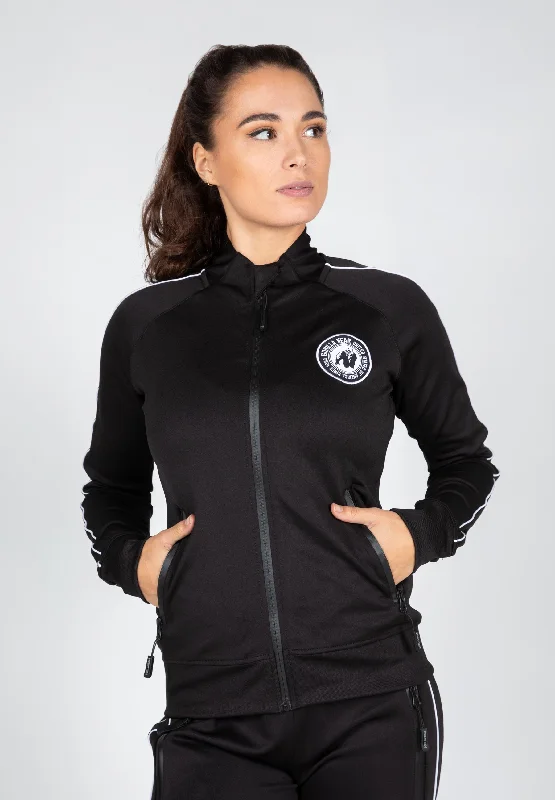 Montana Track Jacket - Black Mesh Jacket Canvas Jacket Denim Jacket