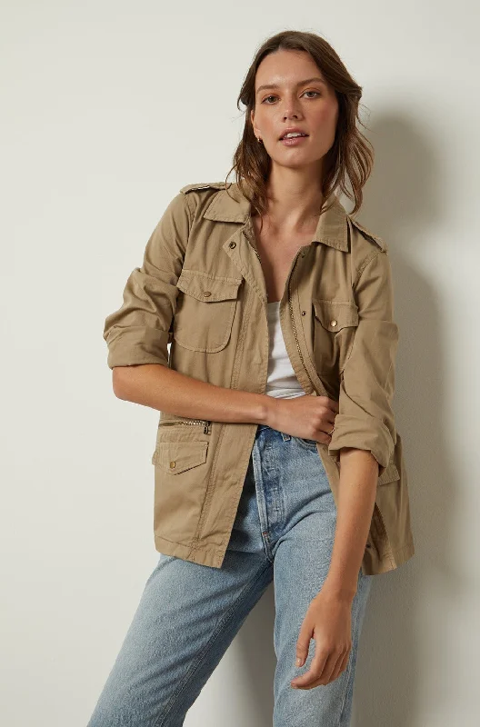 RUBY LIGHT-WEIGHT ARMY JACKET Corduroy Jacket Velvet Jacket Brocade Jacket