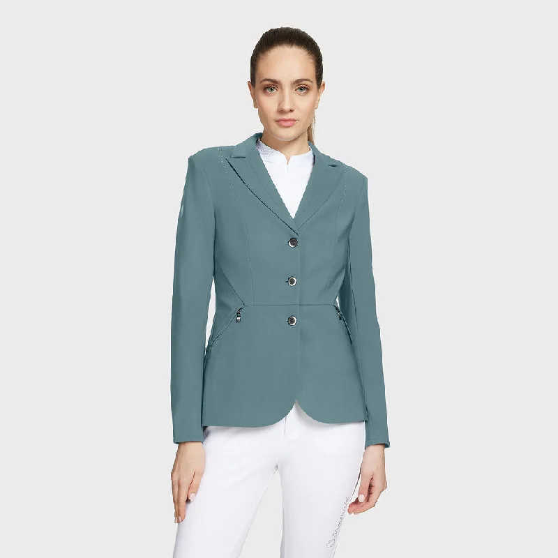 SAMSHIELD - Jackie Crystal Show Jacket Nylon Fabric Polyester Fabric Spandex Fabric SAMSHIELD - Jackie Crystal Show Jacket Nylon Fabric Polyester Fabric Spandex Fabric