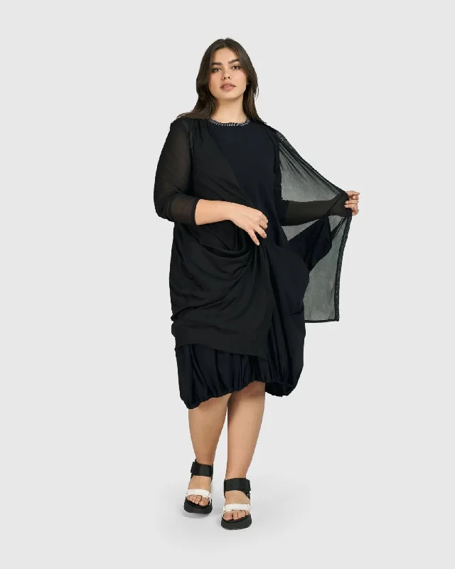Tekbika Essential Draped Cocoon Jacket, Mesh Front Pockets Side Pockets Patch Pockets Tekbika Essential Draped Cocoon Jacket, Mesh Front Pockets Side Pockets Patch Pockets