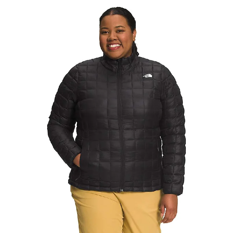 The North Face Women's Plus ThermoBall Eco 2.0 Jacket Boat Neck Shawl Collar Notched Collar The North Face Women's Plus ThermoBall Eco 2.0 Jacket Boat Neck Shawl Collar Notched Collar