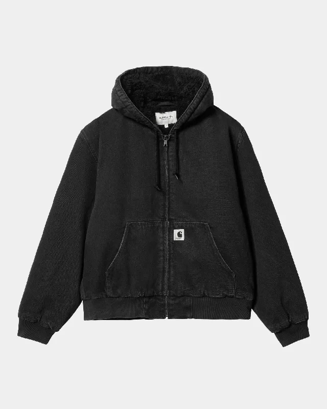 Women's OG Active Jacket (Winter) - Denim | Black (stone washed) Fleece Jacket Down Jacket Parka Women's OG Active Jacket (Winter) - Denim | Black (stone washed) Fleece Jacket Down Jacket Parka