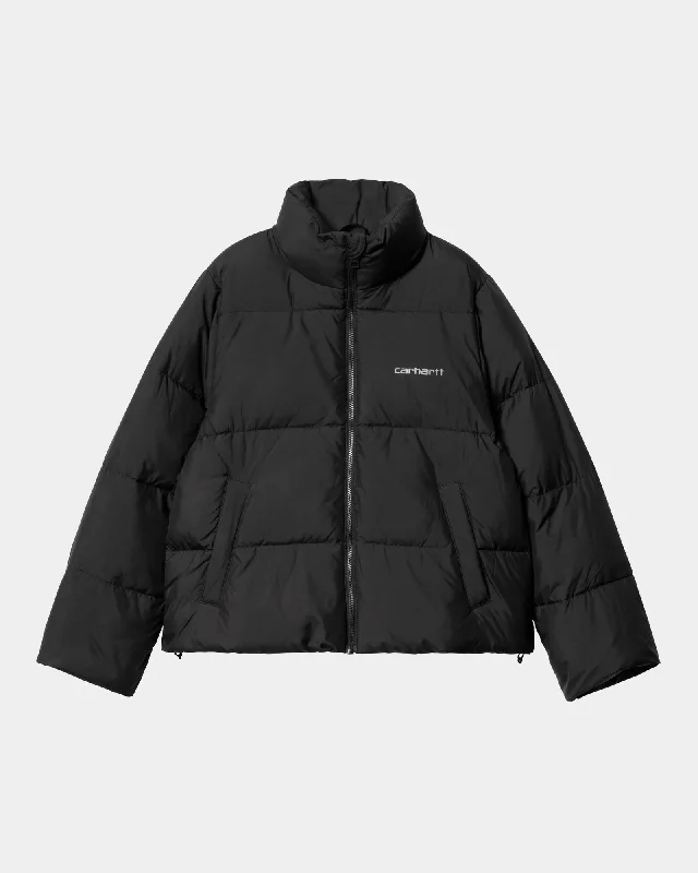 Women’s Springfield Jacket | Black / Misty Grey Front Pockets Side Pockets Patch Pockets Women’s Springfield Jacket | Black / Misty Grey Front Pockets Side Pockets Patch Pockets