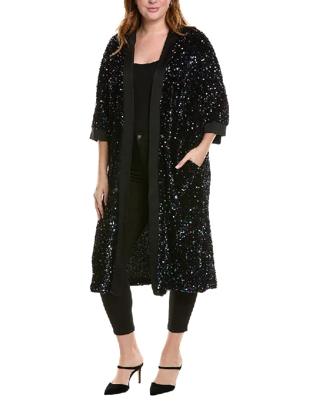 Marina Rinaldi Plus Fuoco Jacket Appliqued Jacket Beaded Jacket Sequined Jacket