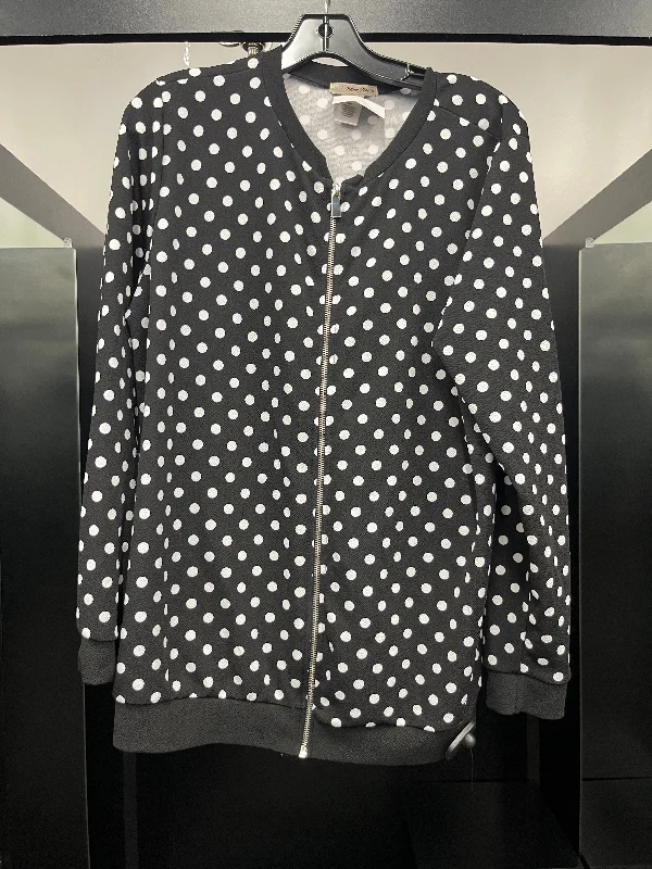 Polkadot Jacket Shirt Ultra Teeze, Size 2x Nylon Fabric Polyester Fabric Spandex Fabric