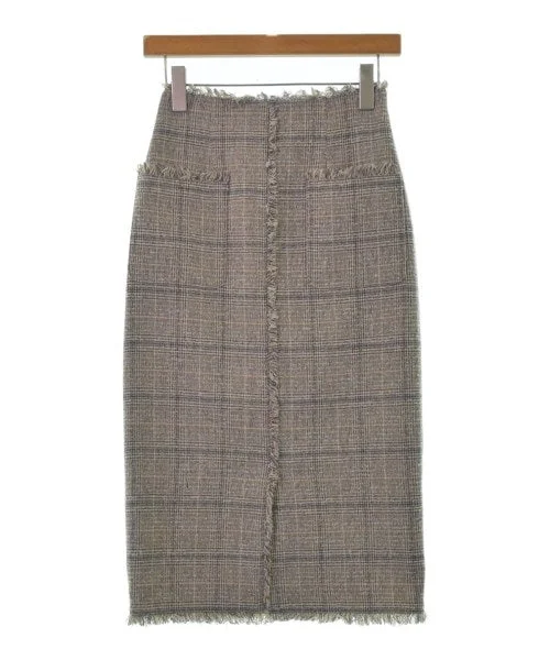 Nolley's Long/Maxi length skirts velvet skirt glossy