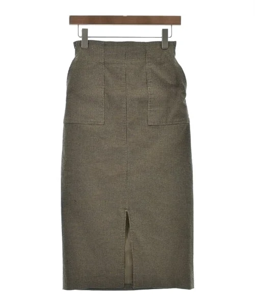 le coeur blanc Long/Maxi length skirts wool skirt sturdy