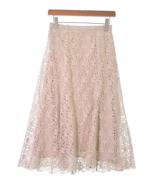 INDIVI Long/Maxi length skirts leather skirt sleek