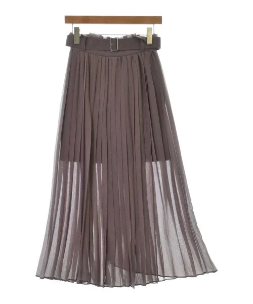 SNIDEL Long/Maxi length skirts belted skirt waist