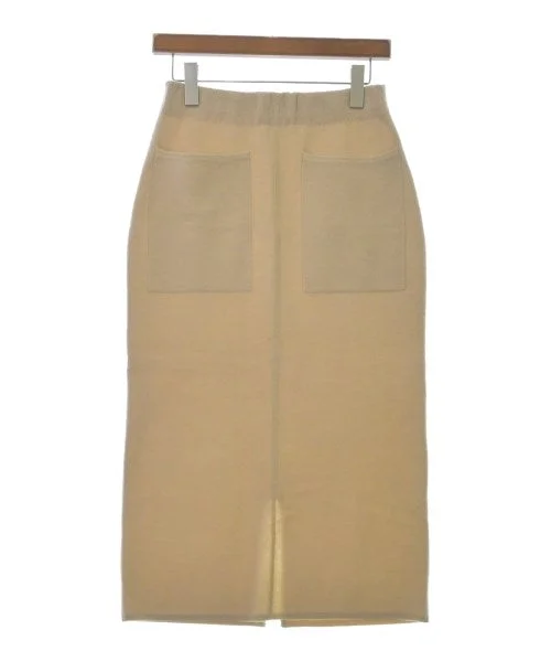 ADAM ET ROPE Long/Maxi length skirts ribbed skirt waist