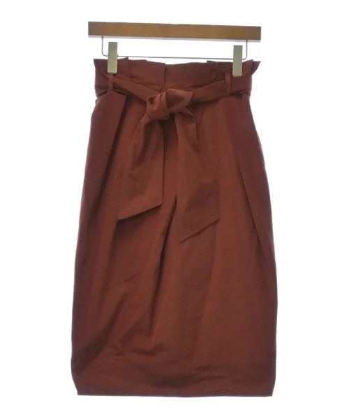 ESTNATION Long/Maxi length skirts satin skirt smooth