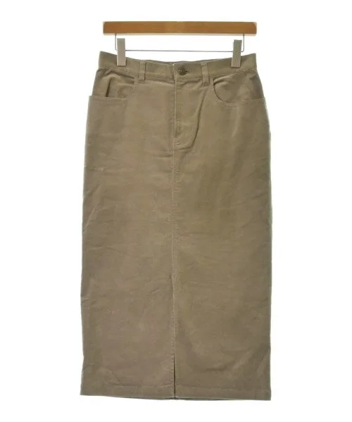 Lisiere Long/Maxi length skirts corduroy skirt cozy