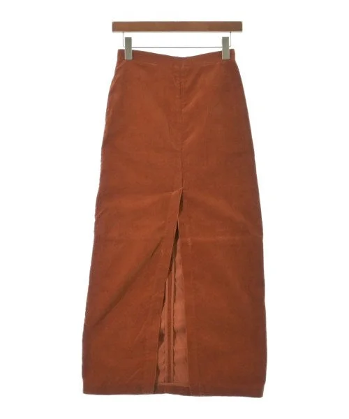 AURALEE Long/Maxi length skirts ruffled skirt detail