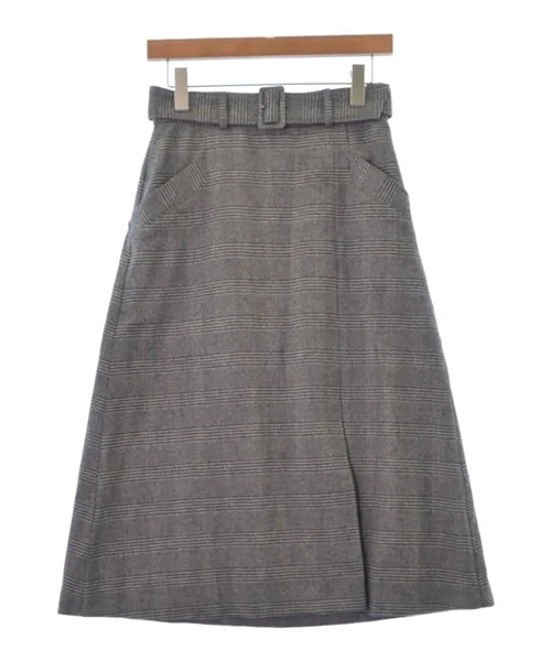 sure feel Long/Maxi length skirts velvet skirt plush