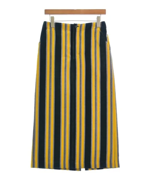 tricot COMME des GARCONS Long/Maxi length skirts leather skirt refined