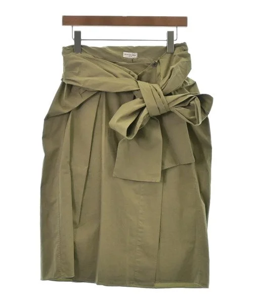 DRIES VAN NOTEN Long/Maxi length skirts denim skirt durable