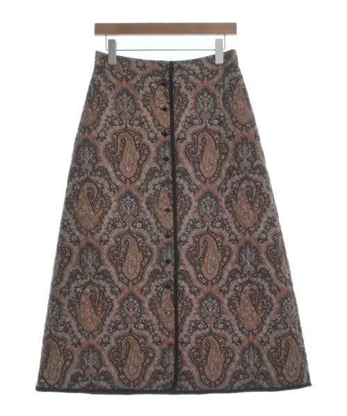 CELINE Long/Maxi length skirts wool skirt sturdy