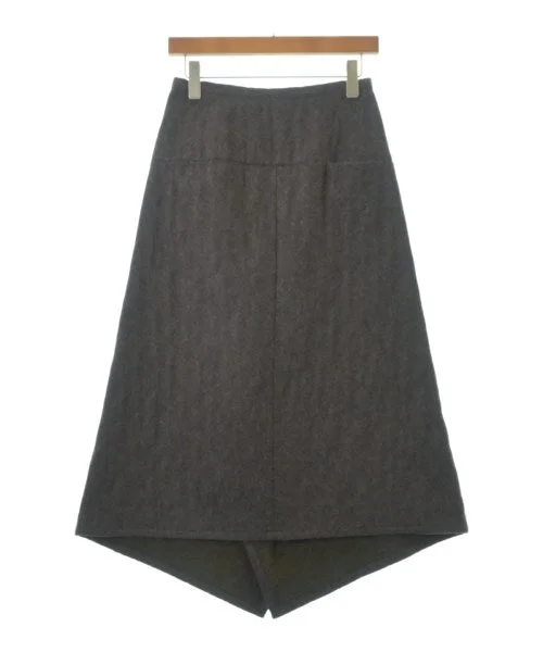 Y's Long/Maxi length skirts silk skirt smooth